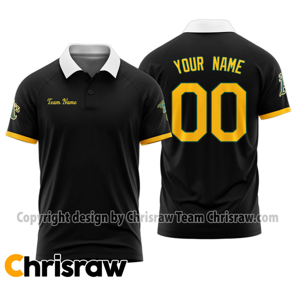 Athletics Polo Custom Name & Number