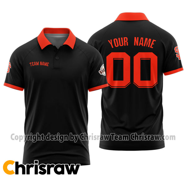 Giants Polo Custom Name & Number