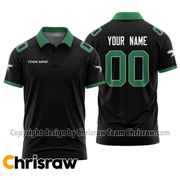 Eagles Polo Custom Name & Number