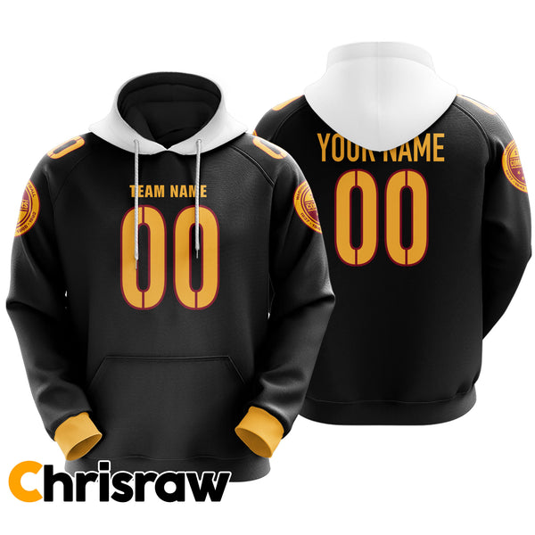 Pullover Sweatshirt Hoodie Custom Washington - V1