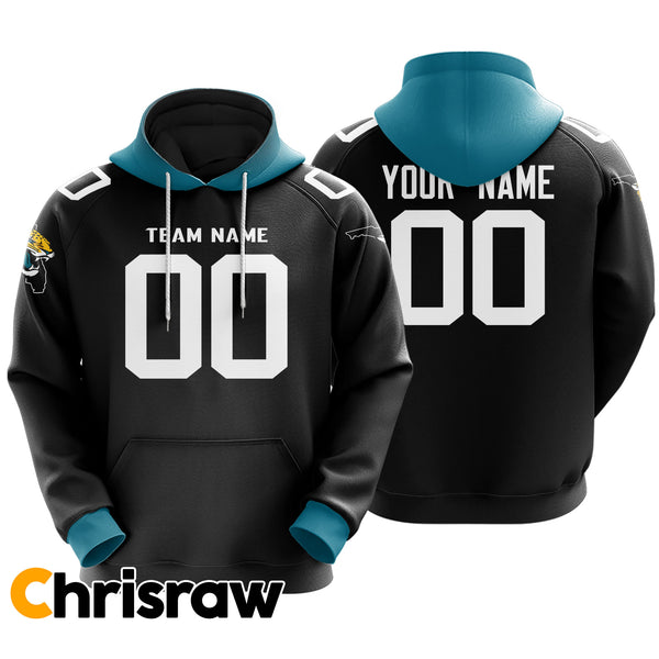 Pullover Sweatshirt Hoodie Custom Jacksonville - V1