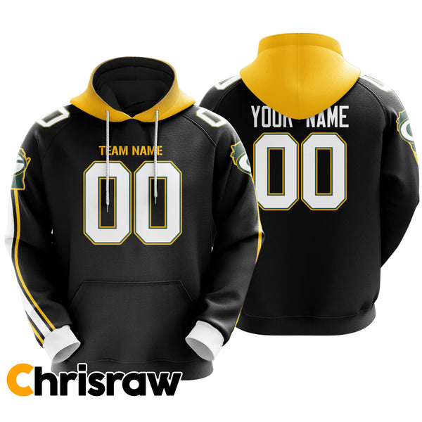 Pullover Sweatshirt Hoodie Custom Green Bay - V1