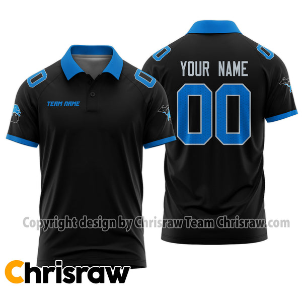 Lions Polo Custom Name & Number