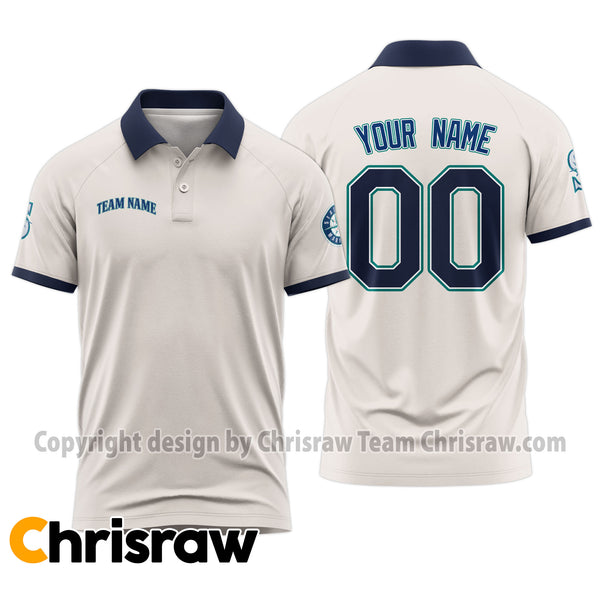 Mariners Polo Custom Name & Number