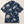 Chrisraw Hanazono Aloha Shirt — Japanese Floral White-on-Indigo Print