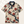 Chrisraw Tsubaki Polo Shirt — Red Camellia & Ink Calligraphy Print