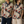 Chrisraw Tsubaki Polo Shirt — Red Camellia & Ink Calligraphy Print