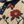 Chrisraw Tsubaki Polo Shirt — Red Camellia & Ink Calligraphy Print