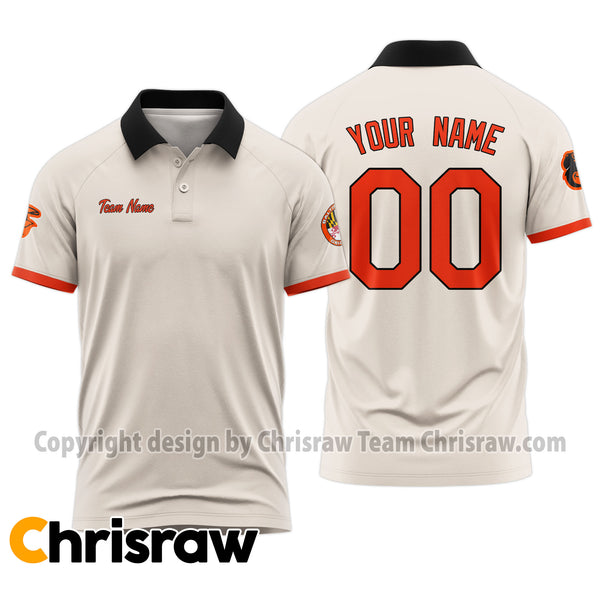 Orioles Polo Custom Name & Number