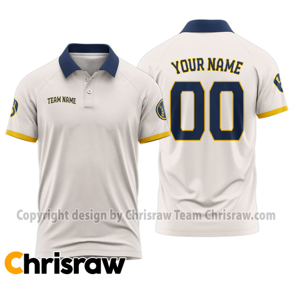 Brewers Polo Custom Name & Number