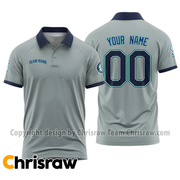 Mariners Polo Custom Name & Number