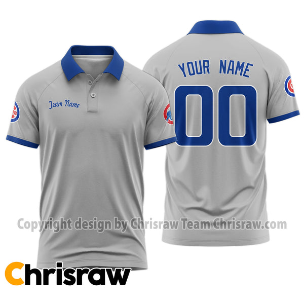 Cubs Polo Custom Name & Number