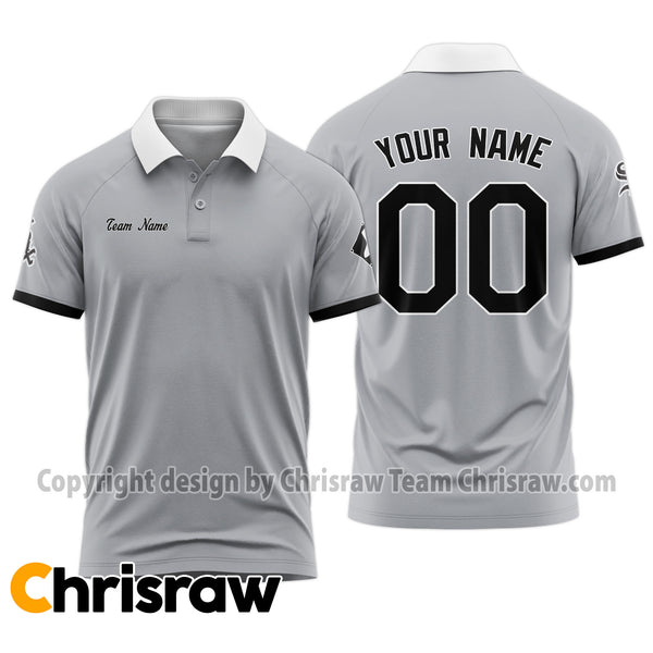 White Sox Polo Custom Name & Number