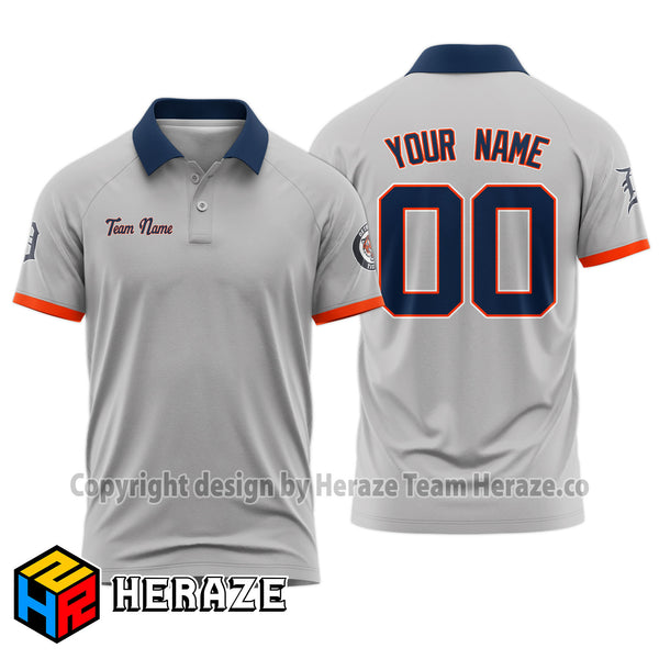 Tigers Polo Custom Name & Number