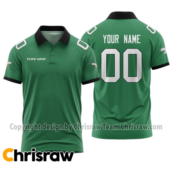 Eagles Polo Custom Name & Number