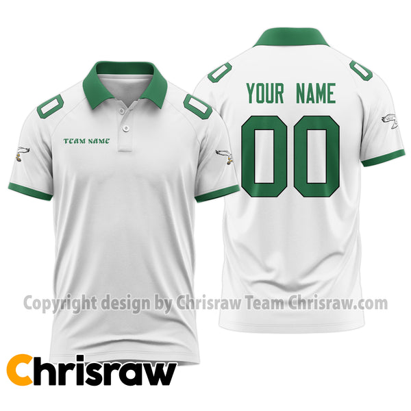 Eagles Polo Custom Name & Number