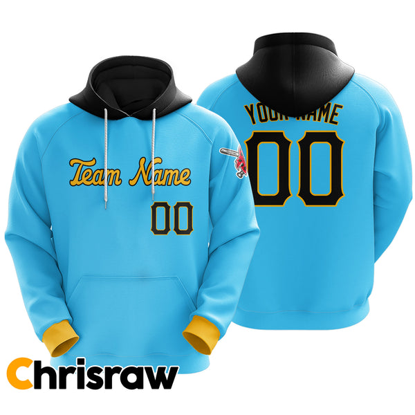 Pullover Sweatshirt Hoodie Custom Pittsburgh - V1