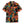 Chrisraw Women's Japanese Yayoi Kusama Forest Cat Ukiyo-e Short Sleeves Shirt