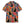 Chrisraw Women's Japanese Yayoi Kusama Forest Cat Ukiyo-e Short Sleeves Shirt