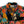 Chrisraw Men's Japanese Yayoi Kusama Forest Cat Ukiyo-e Short Sleeves Shirt
