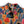Chrisraw Women's Japanese Yayoi Kusama Forest Cat Ukiyo-e Short Sleeves Shirt