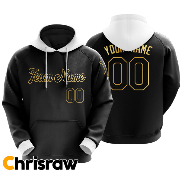 Pullover Sweatshirt Hoodie Custom Los Angeles D