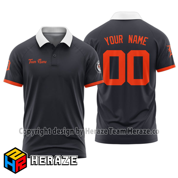 Tigers Polo Custom Name & Number