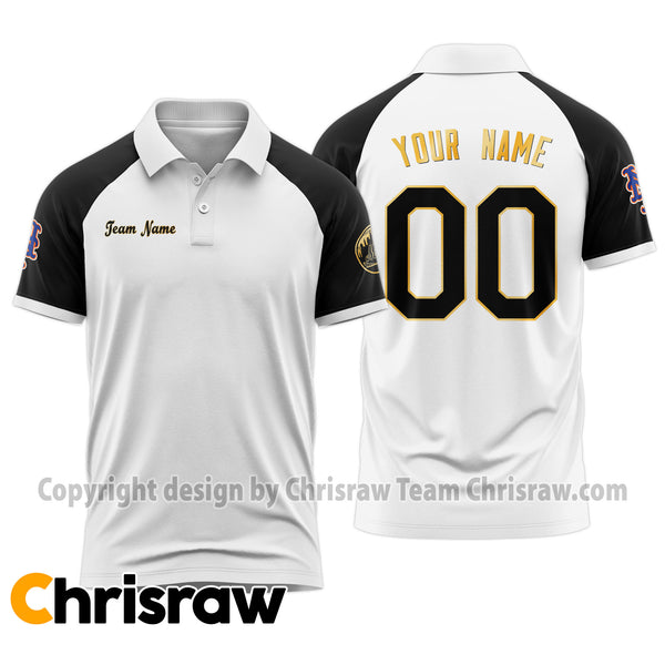 Mets Polo Custom Name & Number