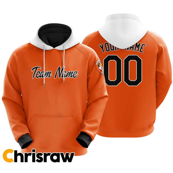 Pullover Sweatshirt Hoodie Custom Baltimore - V1