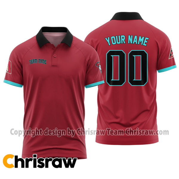 Diamondbacks Polo Custom Name & Number