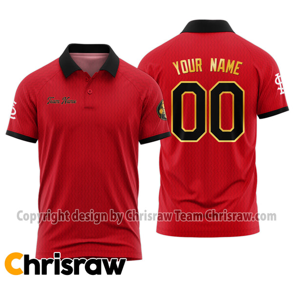 Cardinals Polo Custom Name & Number