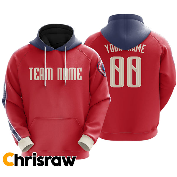 Pullover Sweatshirt Hoodie Custom Cleveland