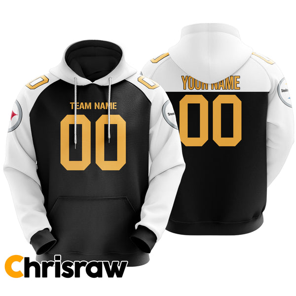 Pullover Sweatshirt Hoodie Custom Pittsburgh - V1