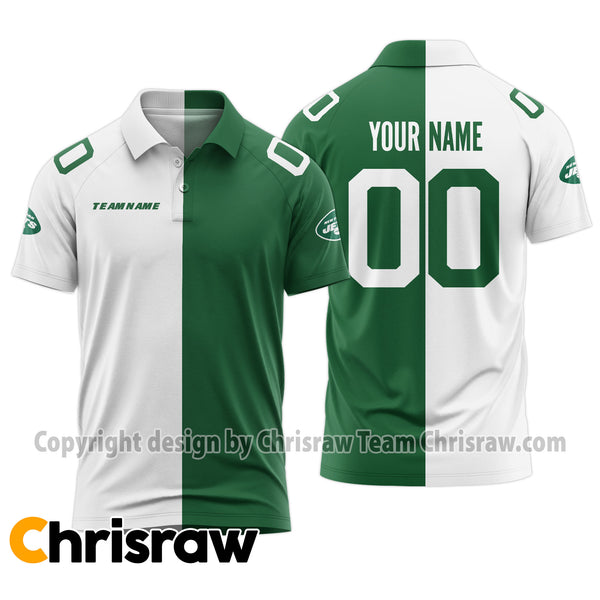 Jets Polo Custom Name & Number