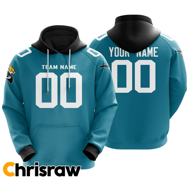 Pullover Sweatshirt Hoodie Custom Jacksonville - V1