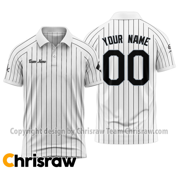 White Sox Polo Custom Name & Number