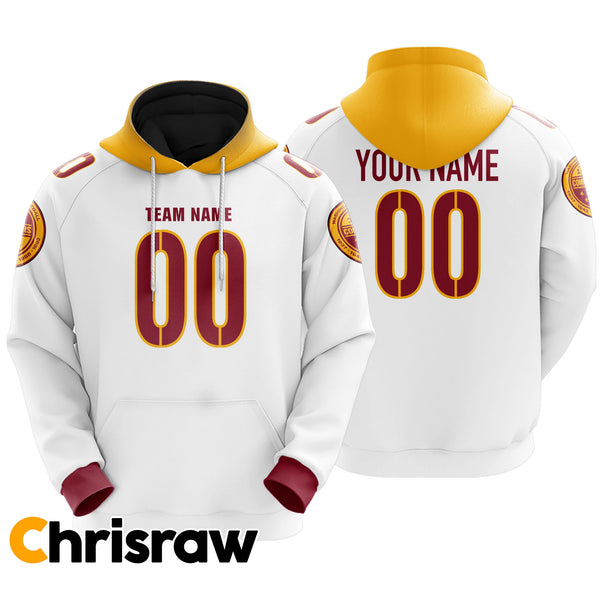 Pullover Sweatshirt Hoodie Custom Washington - V1