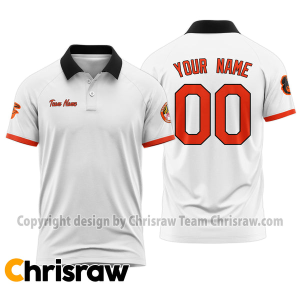 Orioles Polo Custom Name & Number