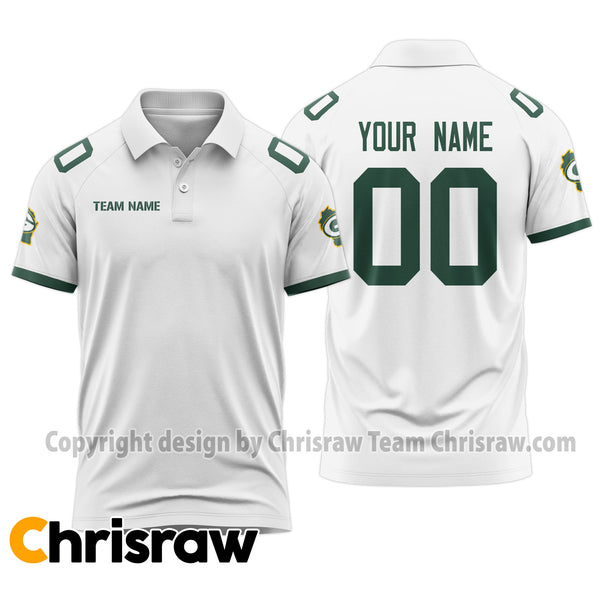 Packers Polo Custom Name & Number