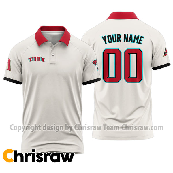 Diamondbacks Polo Custom Name & Number