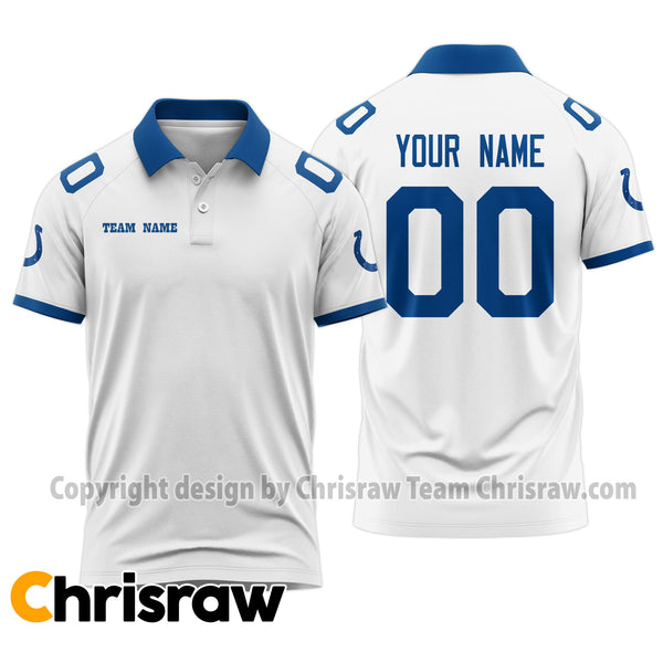 Colts Polo Custom Name & Number