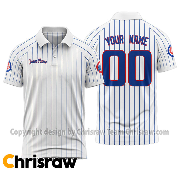 Cubs Polo Custom Name & Number