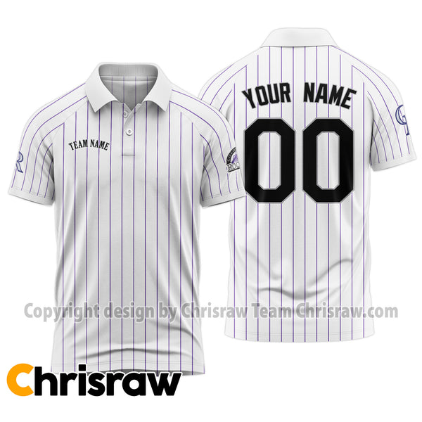 Rockies Polo Custom Name & Number=