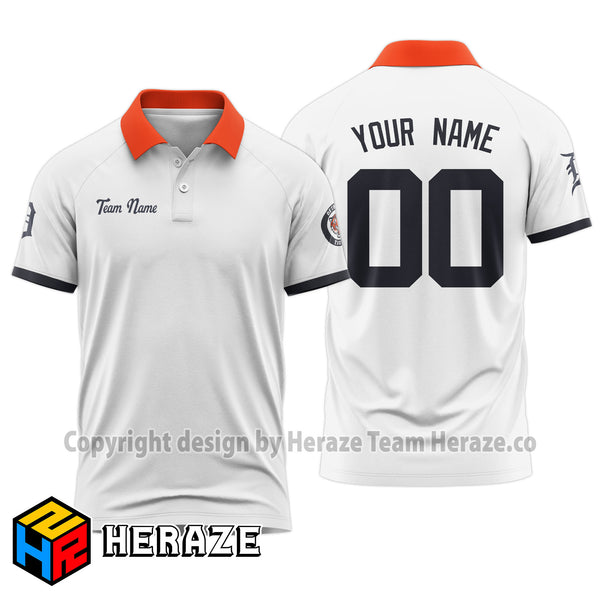 Tigers Polo Custom Name & Number