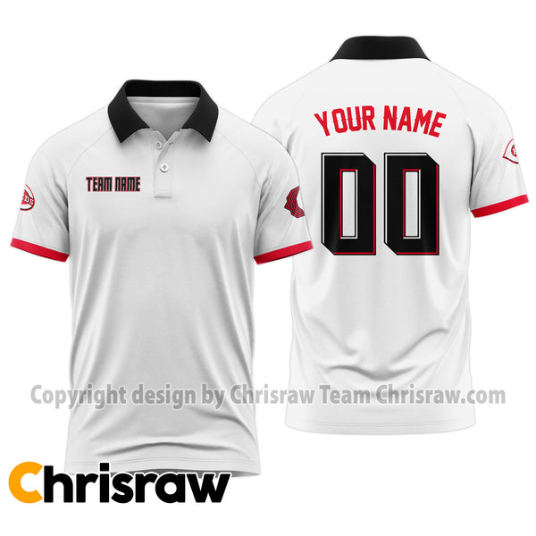 Reds Polo Custom Name & Number