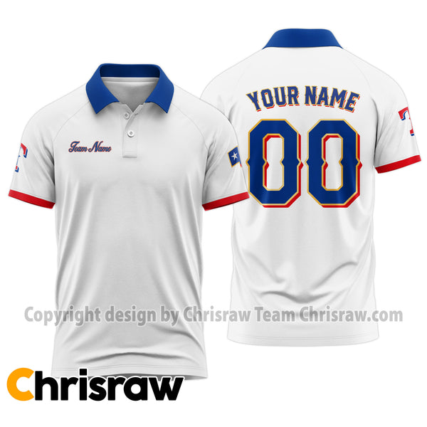 Rangers Polo Custom Name & Number