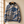 Chrisraw Aonami Hoodie — Indigo Linocut Wave Print