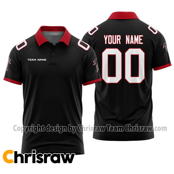 Falcons Polo Custom Name & Number