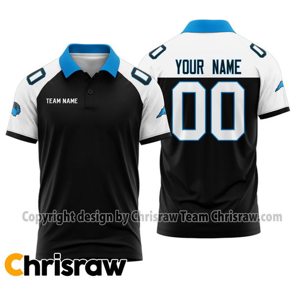 Panthers Polo Custom Name & Number