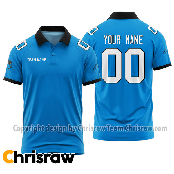 Panthers Polo Custom Name & Number